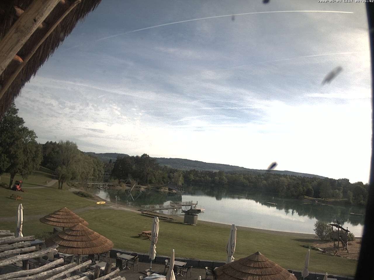Archiv Foto Webcam Schlosssee Salem - Robinsoninsel