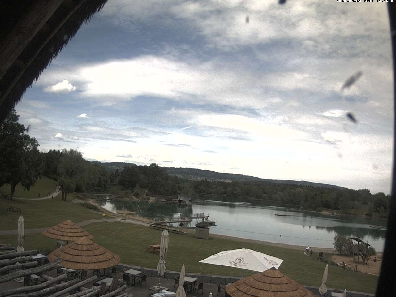 Archiv Foto Webcam Schlosssee Salem - Robinsoninsel