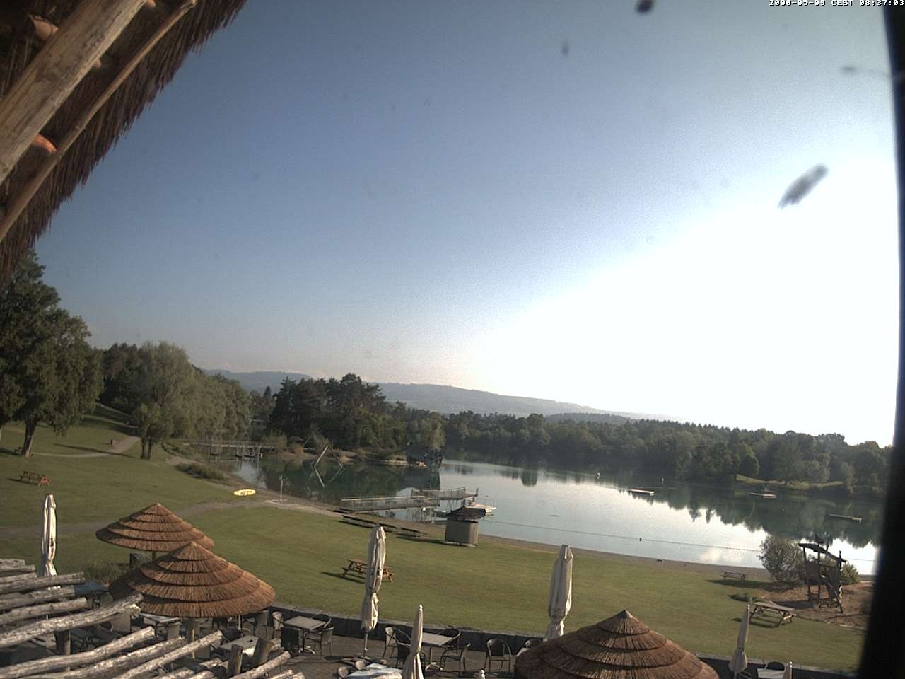 Archiv Foto Webcam Schlosssee Salem - Robinsoninsel