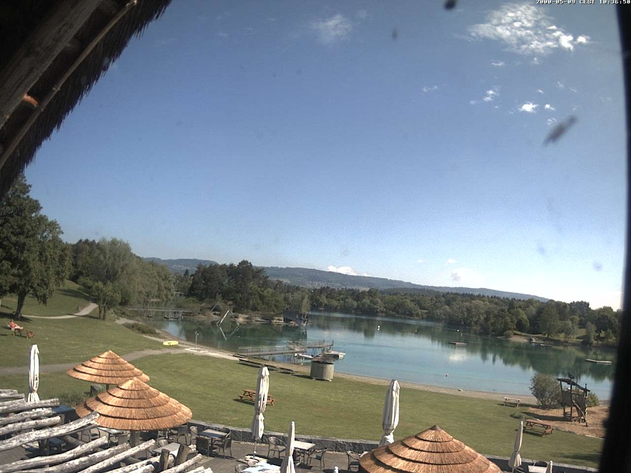 Archiv Foto Webcam Schlosssee Salem - Robinsoninsel