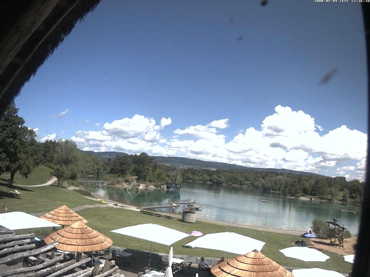 Archiv Foto Webcam Schlosssee Salem - Robinsoninsel