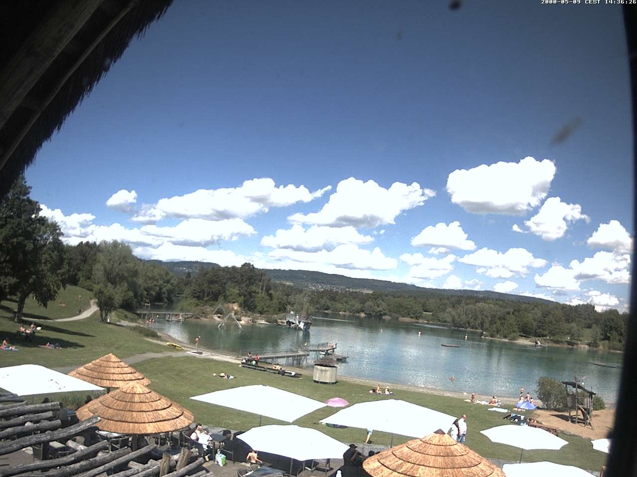 Archiv Foto Webcam Schlosssee Salem - Robinsoninsel
