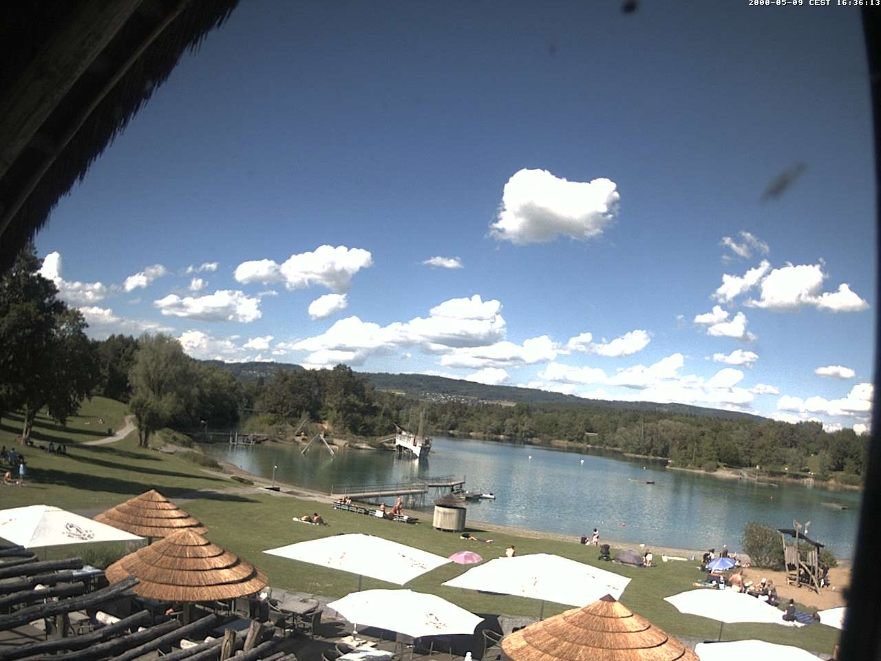 Archiv Foto Webcam Schlosssee Salem - Robinsoninsel