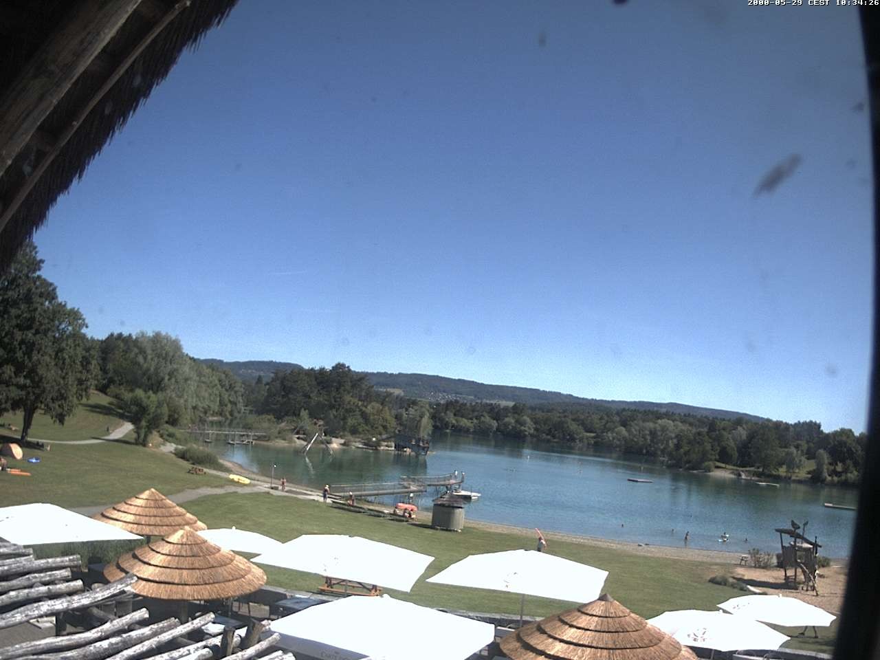 Archiv Foto Webcam Schlosssee Salem - Robinsoninsel