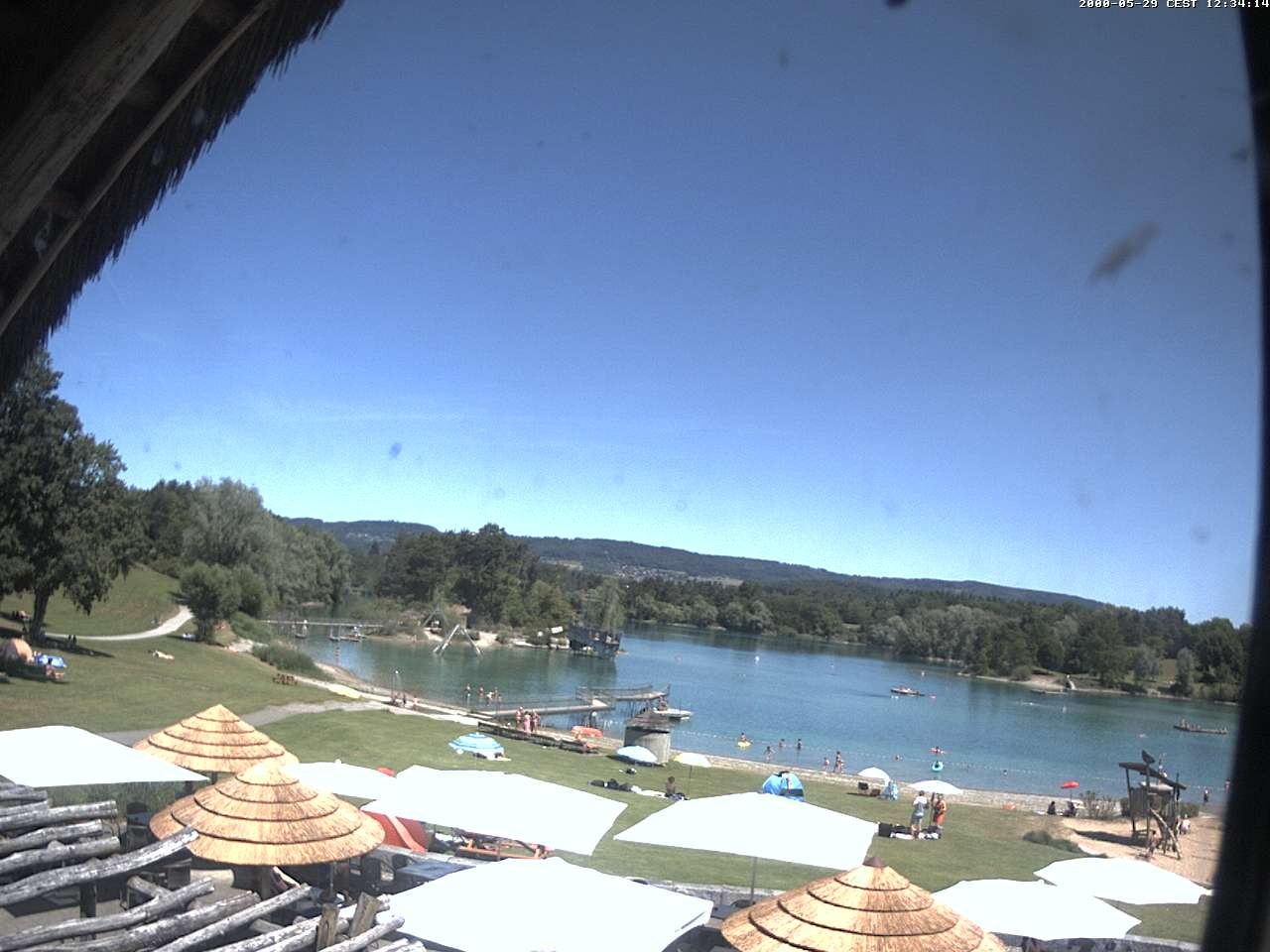 Archiv Foto Webcam Schlosssee Salem - Robinsoninsel