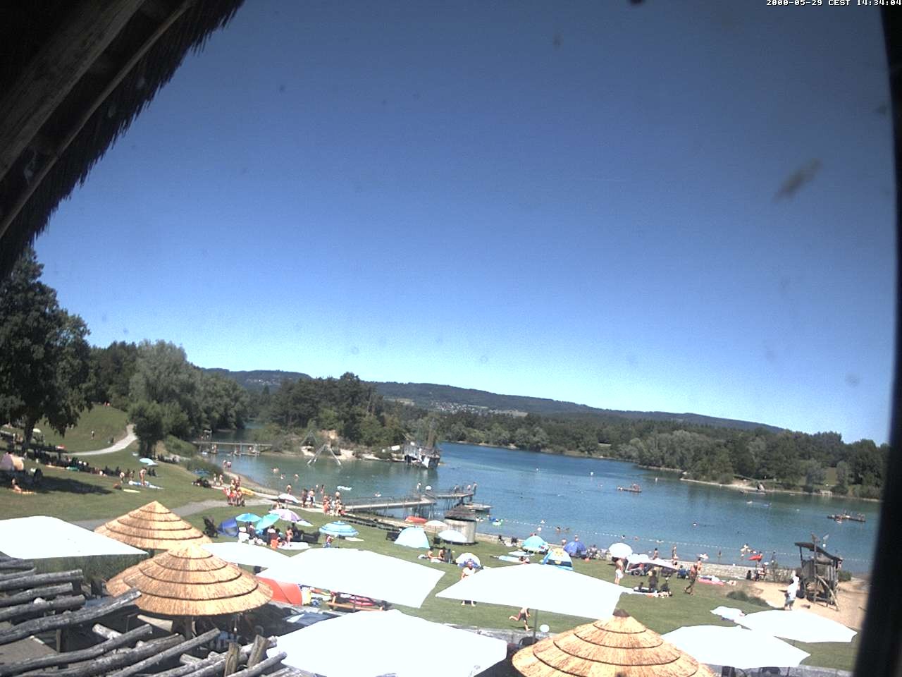 Archiv Foto Webcam Schlosssee Salem - Robinsoninsel