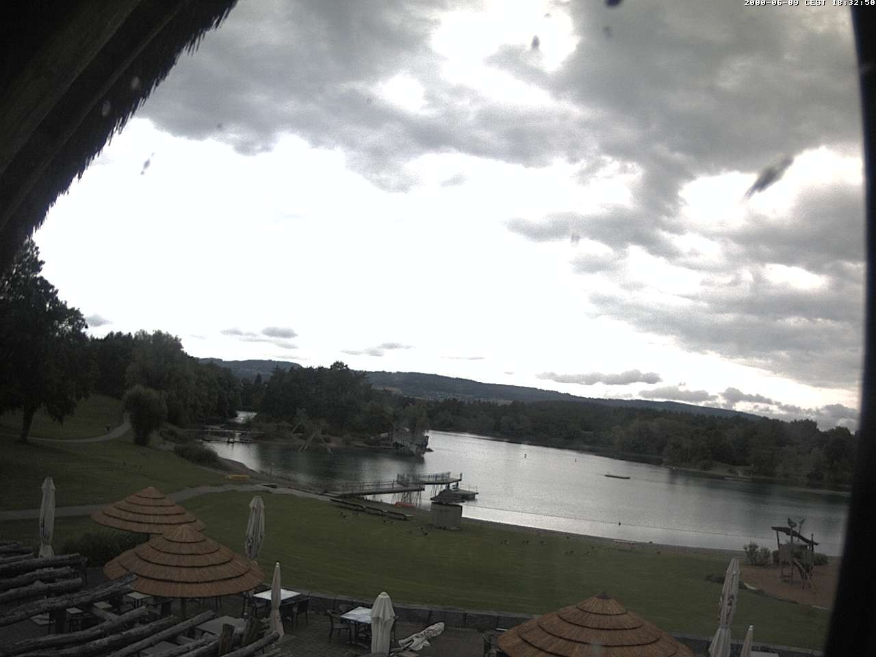 Archiv Foto Webcam Schlosssee Salem - Robinsoninsel
