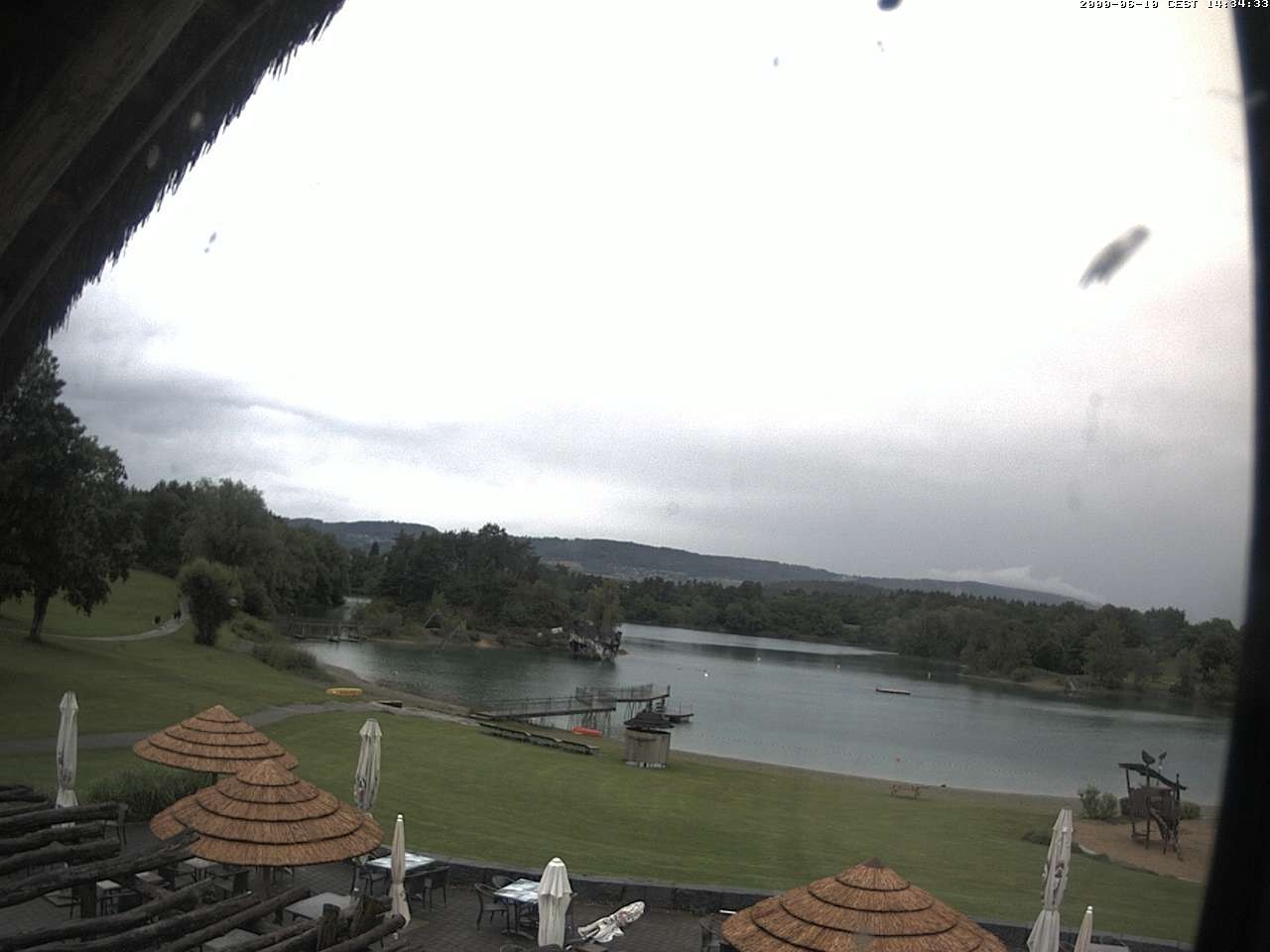 Archiv Foto Webcam Schlosssee Salem - Robinsoninsel