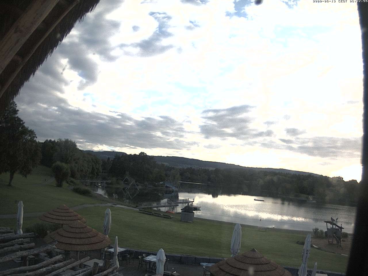 Archiv Foto Webcam Schlosssee Salem - Robinsoninsel