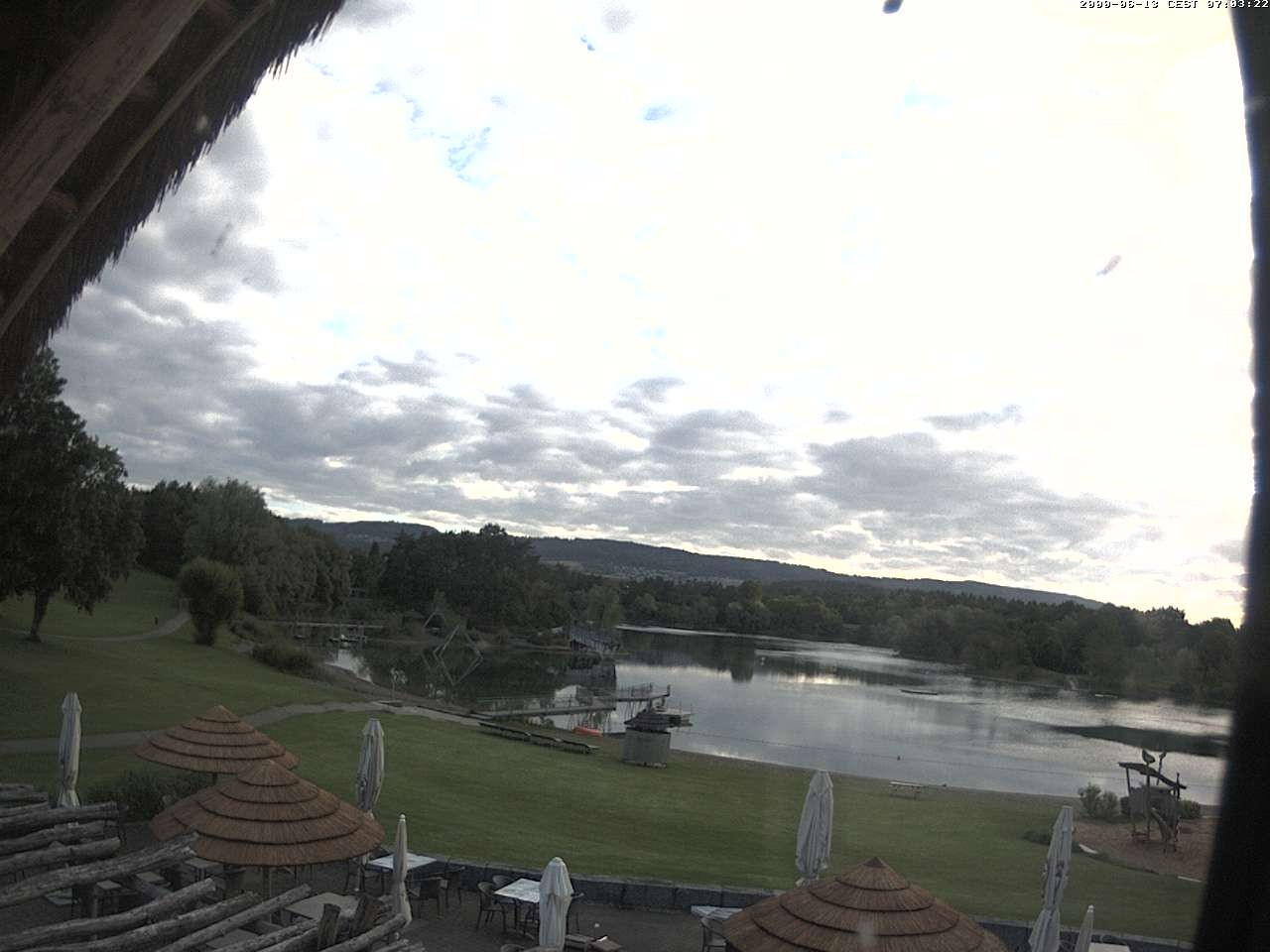 Archiv Foto Webcam Schlosssee Salem - Robinsoninsel