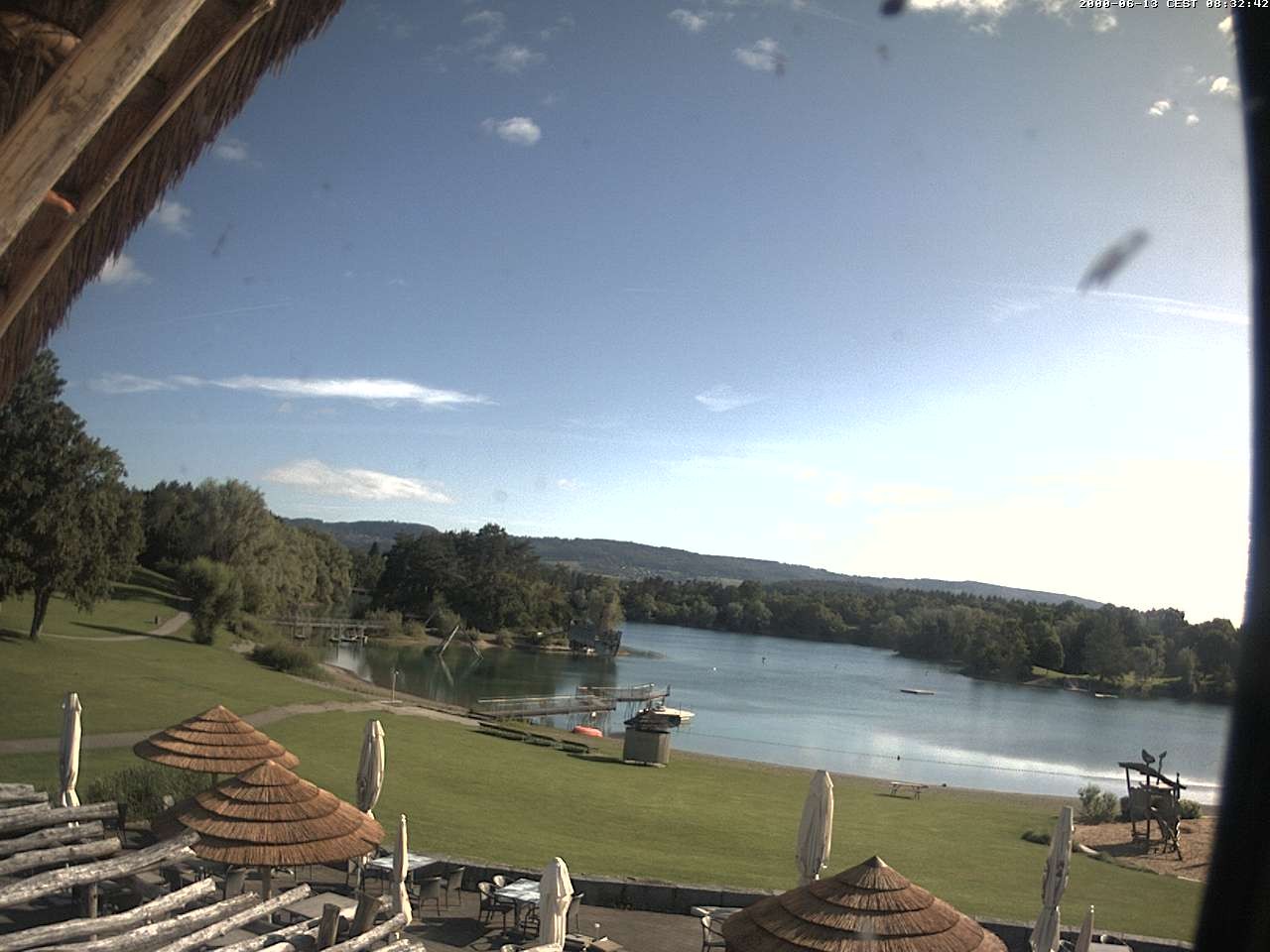 Archiv Foto Webcam Schlosssee Salem - Robinsoninsel