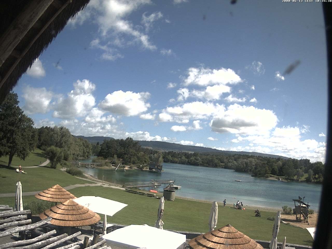 Archiv Foto Webcam Schlosssee Salem - Robinsoninsel