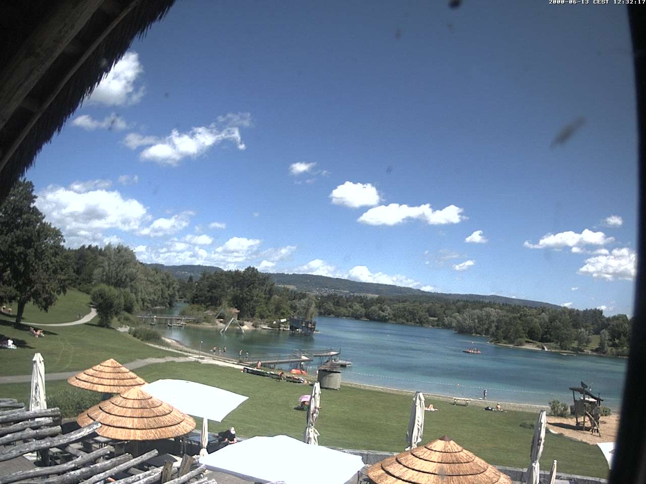 Archiv Foto Webcam Schlosssee Salem - Robinsoninsel