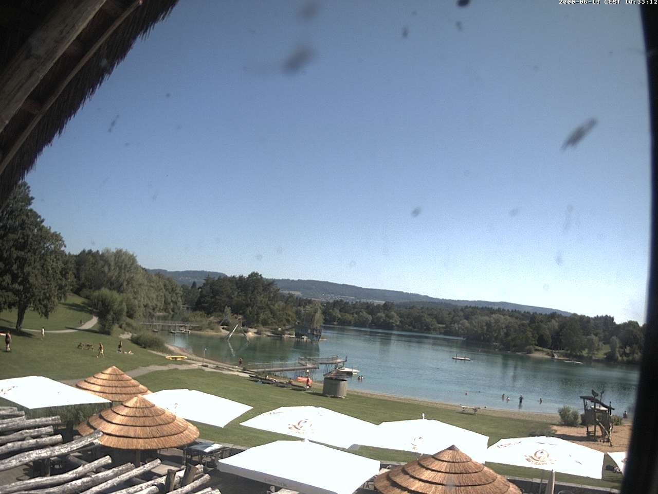 Archiv Foto Webcam Schlosssee Salem - Robinsoninsel
