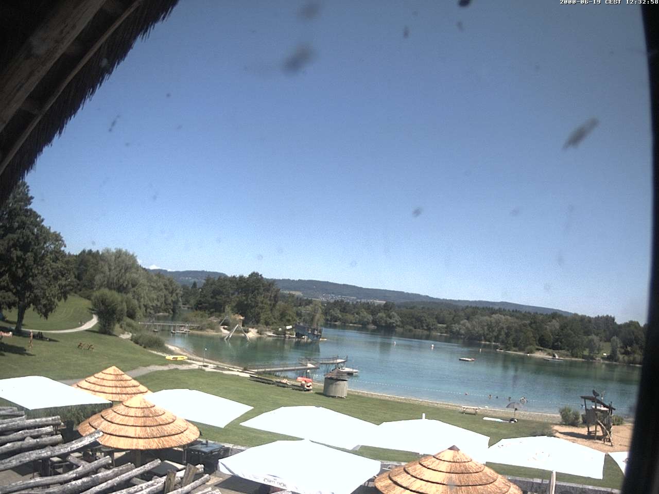 Archiv Foto Webcam Schlosssee Salem - Robinsoninsel