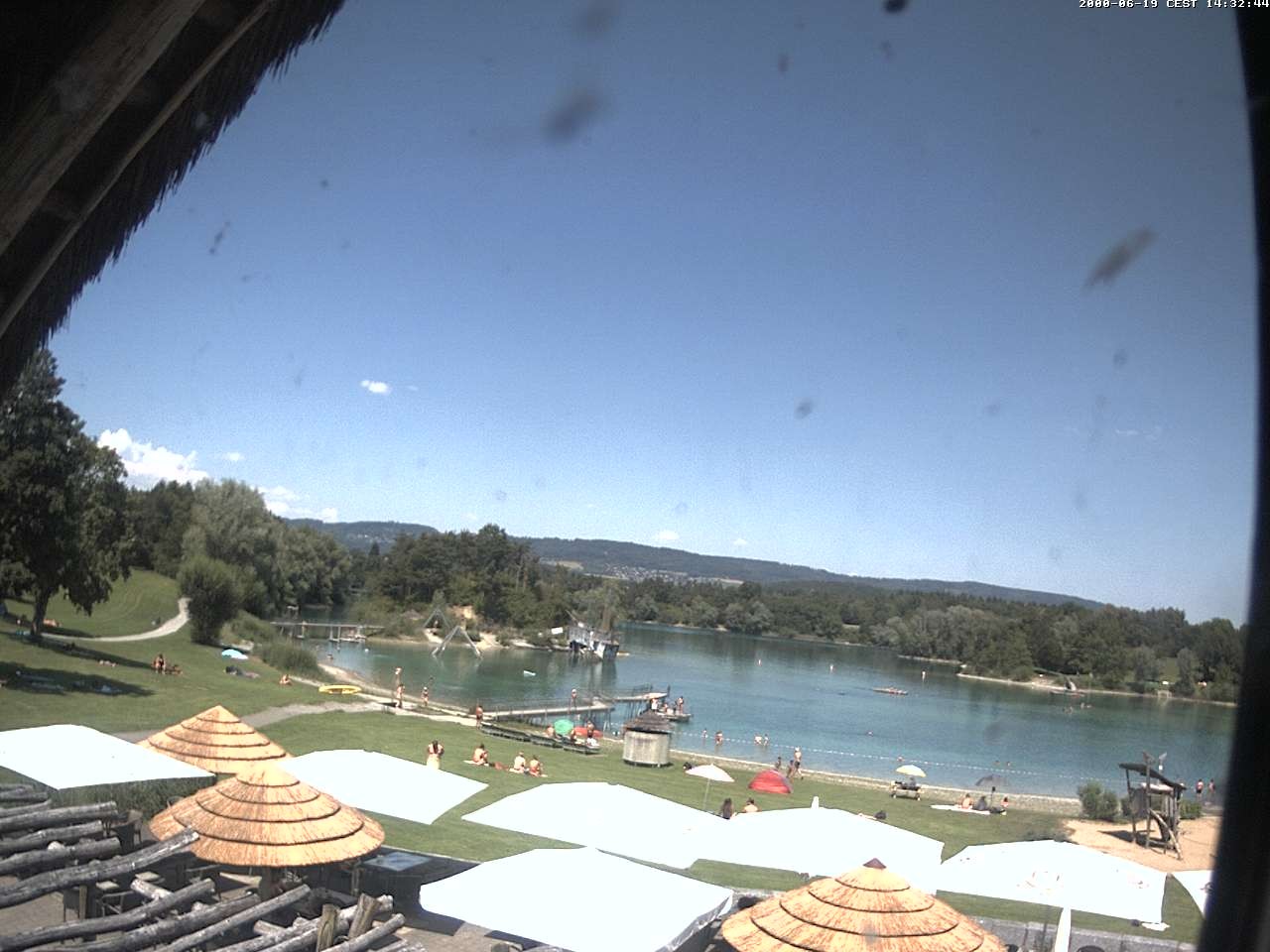 Archiv Foto Webcam Schlosssee Salem - Robinsoninsel
