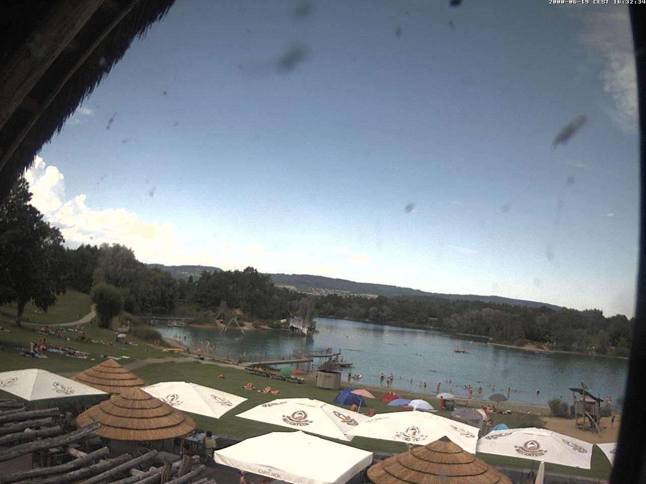 Archiv Foto Webcam Schlosssee Salem - Robinsoninsel