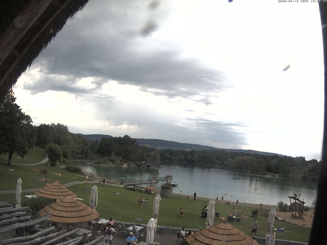 Archiv Foto Webcam Schlosssee Salem - Robinsoninsel