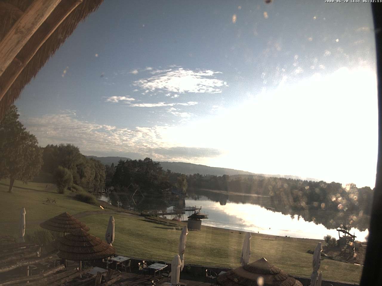 Archiv Foto Webcam Schlosssee Salem - Robinsoninsel
