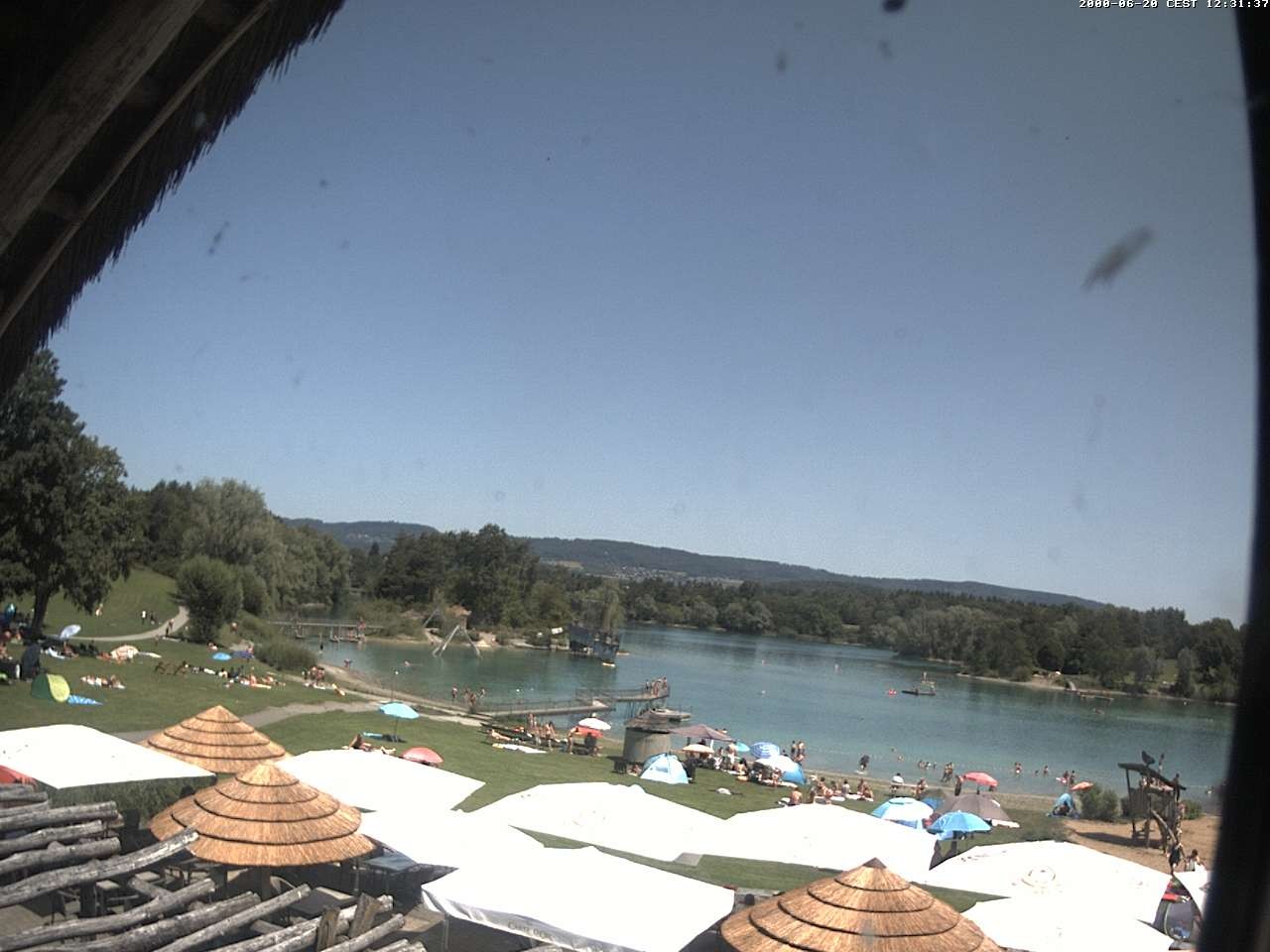 Archiv Foto Webcam Schlosssee Salem - Robinsoninsel