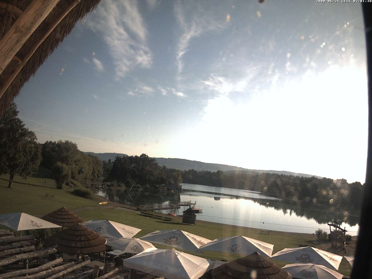 Archiv Foto Webcam Schlosssee Salem - Robinsoninsel