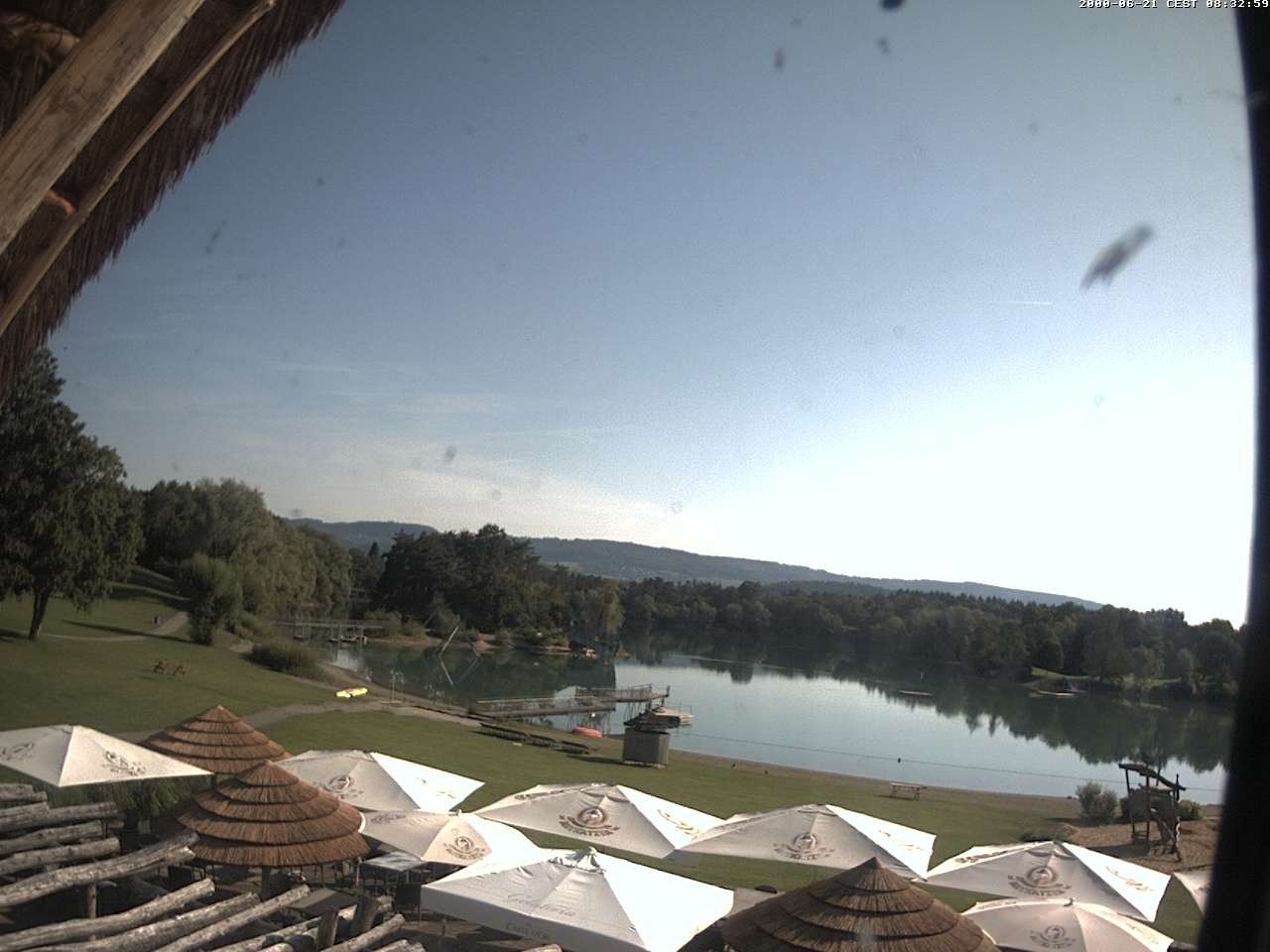 Archiv Foto Webcam Schlosssee Salem - Robinsoninsel