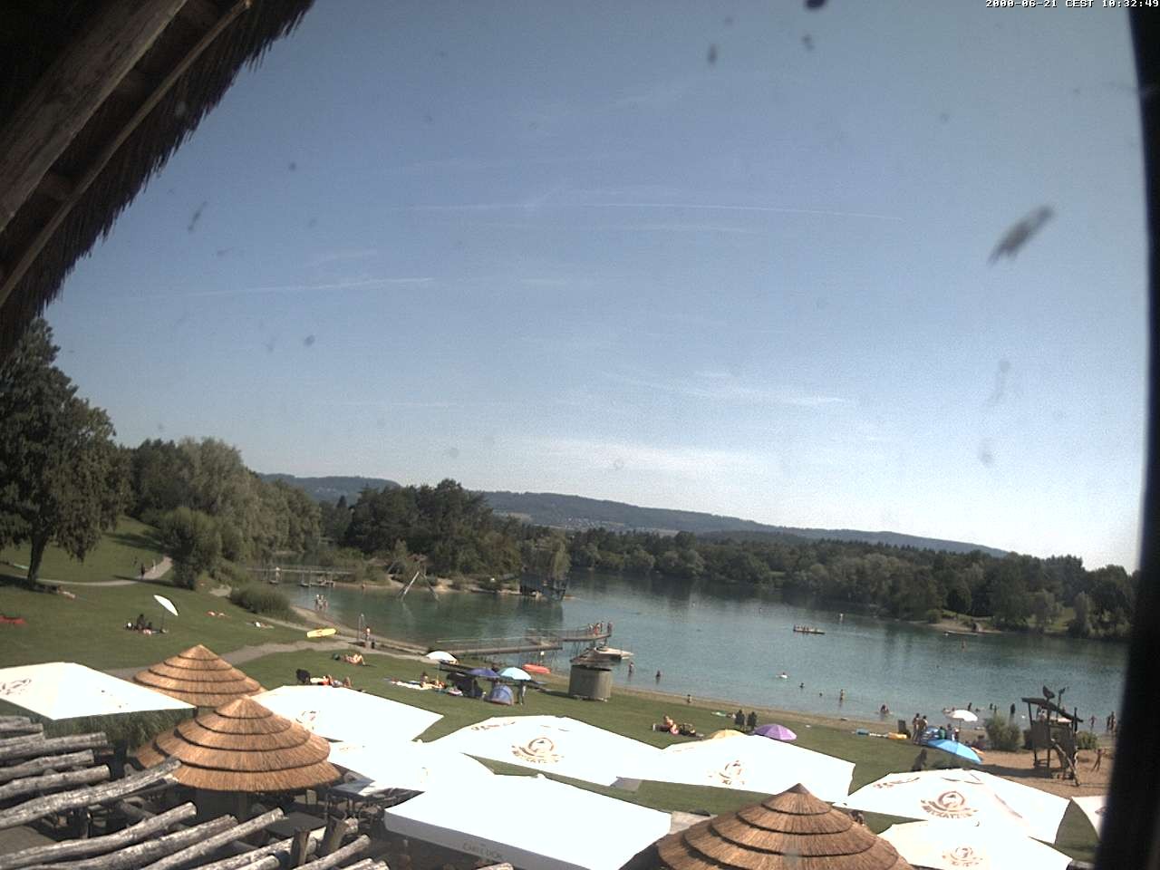 Archiv Foto Webcam Schlosssee Salem - Robinsoninsel