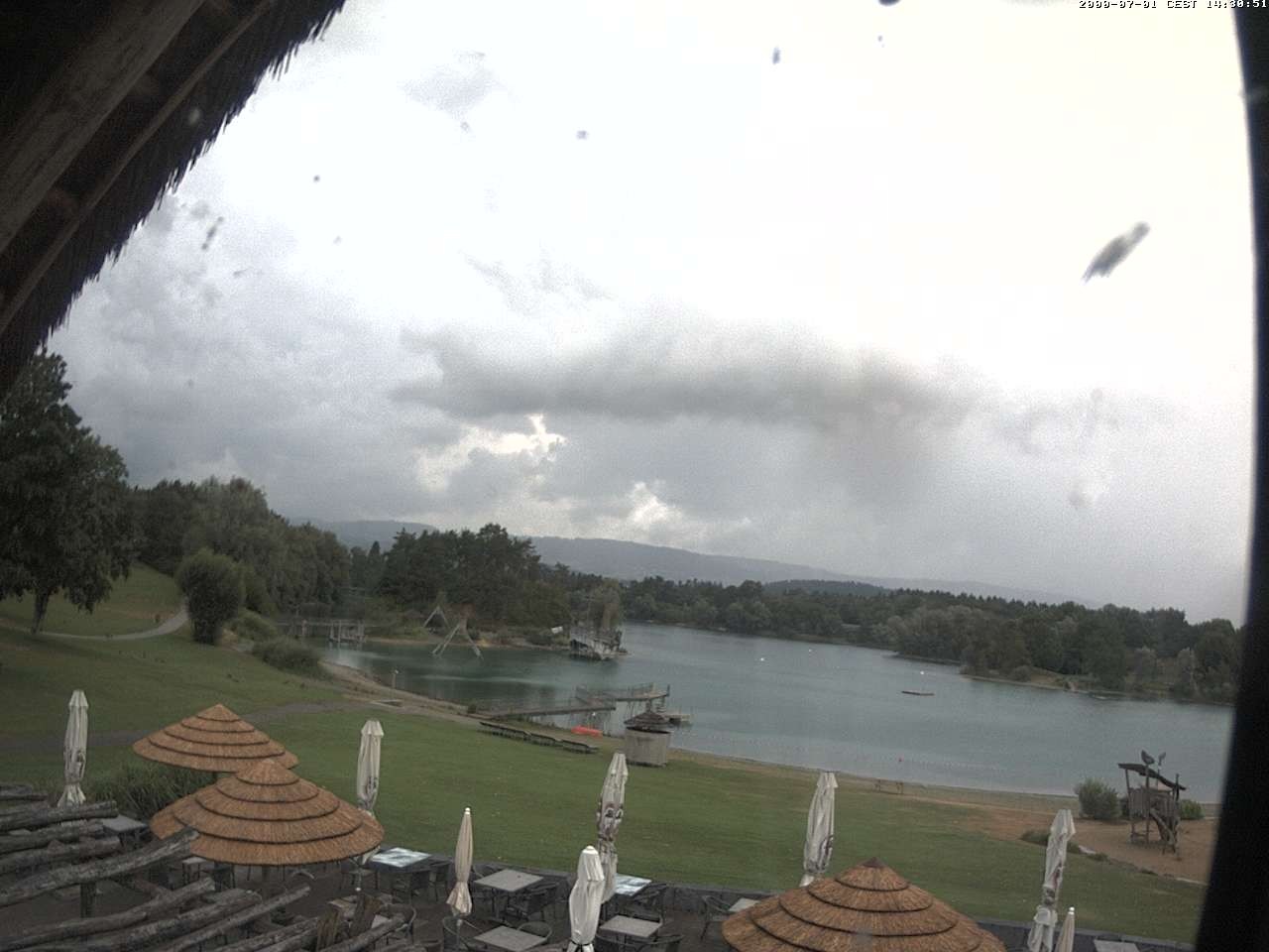 Archiv Foto Webcam Schlosssee Salem - Robinsoninsel
