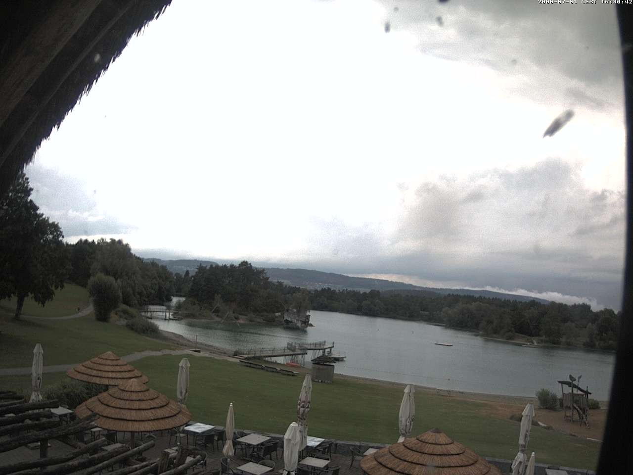 Archiv Foto Webcam Schlosssee Salem - Robinsoninsel