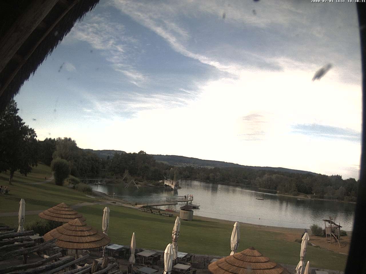 Archiv Foto Webcam Schlosssee Salem - Robinsoninsel