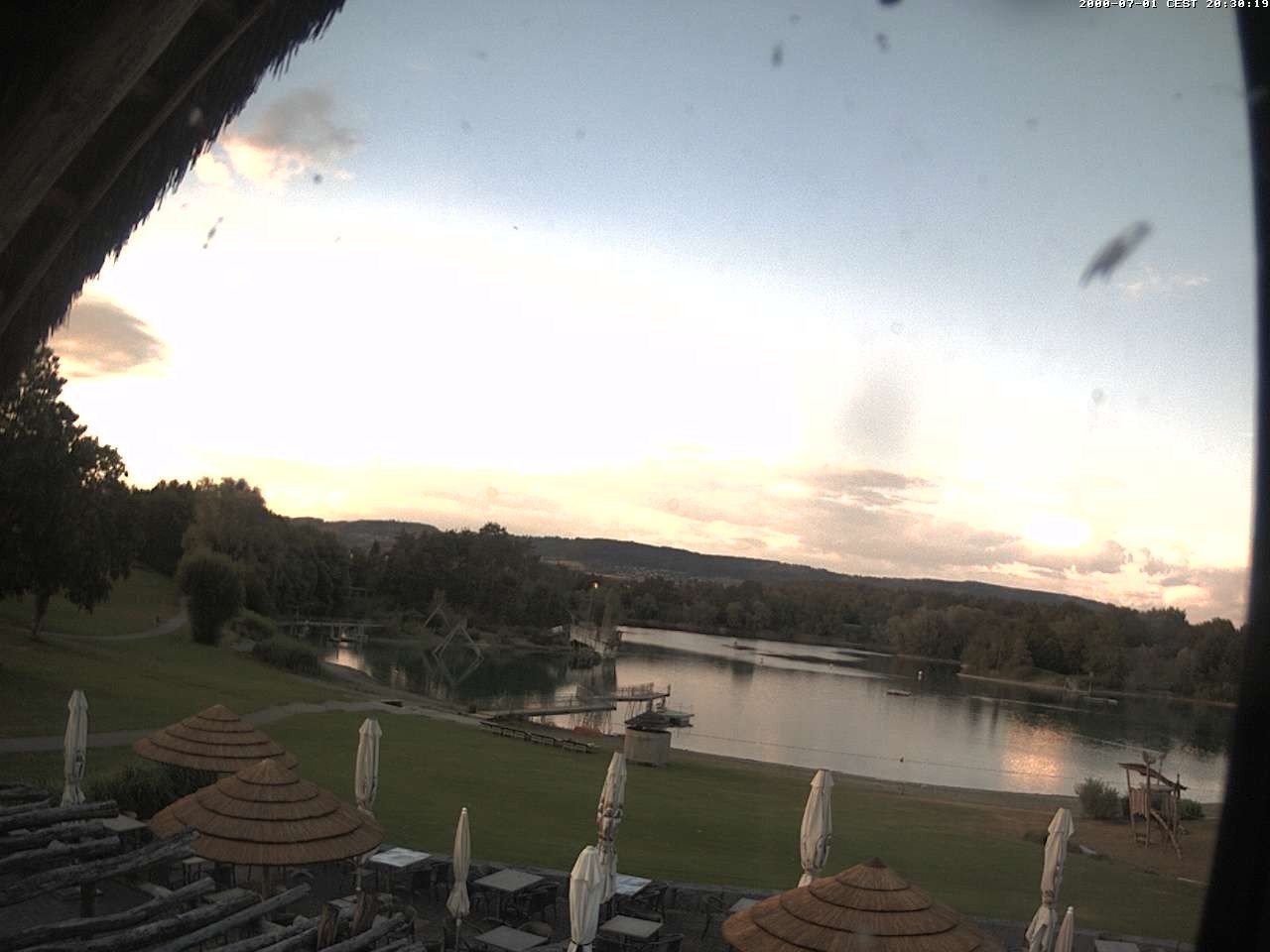 Archiv Foto Webcam Schlosssee Salem - Robinsoninsel
