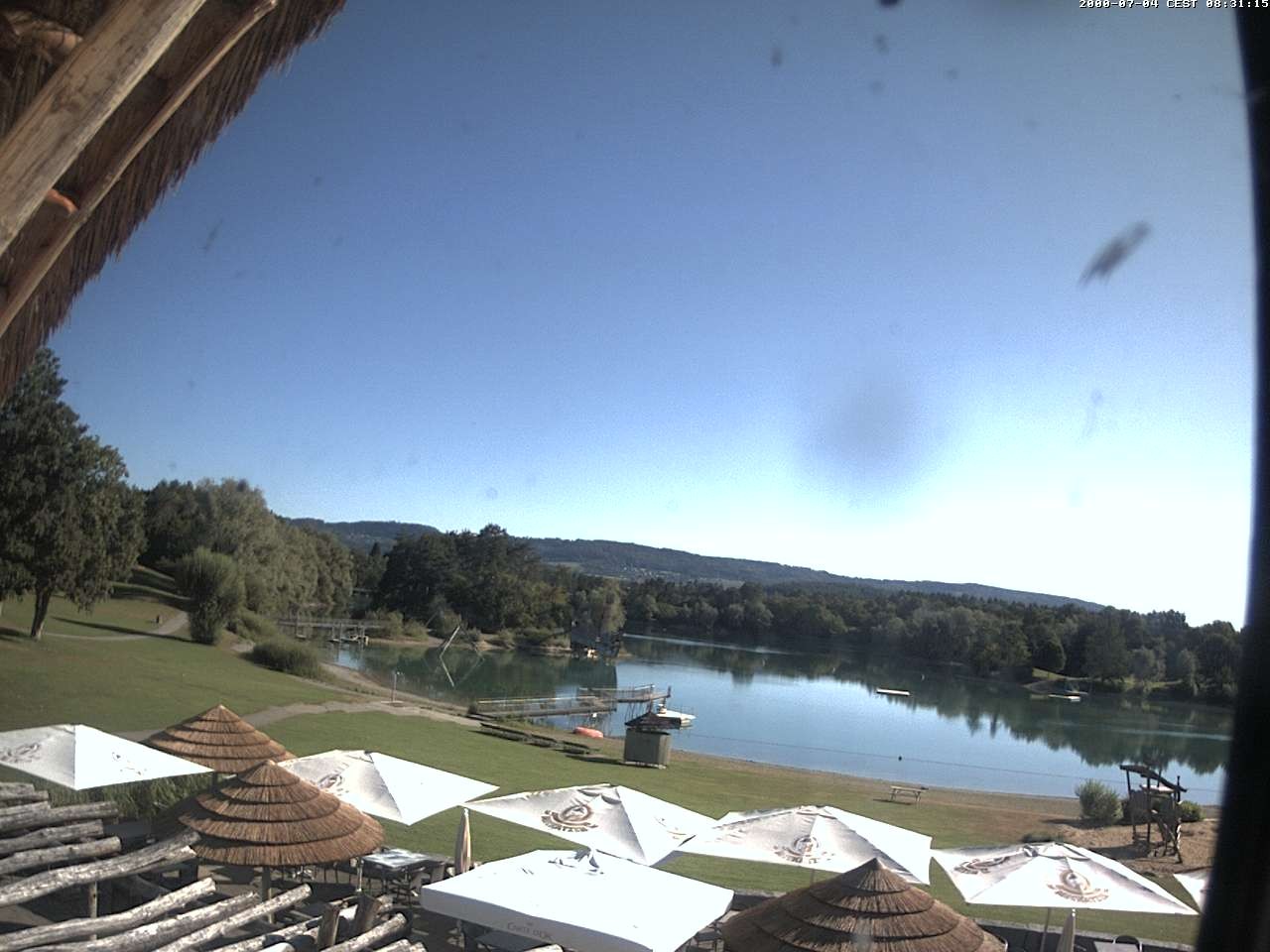 Archiv Foto Webcam Schlosssee Salem - Robinsoninsel