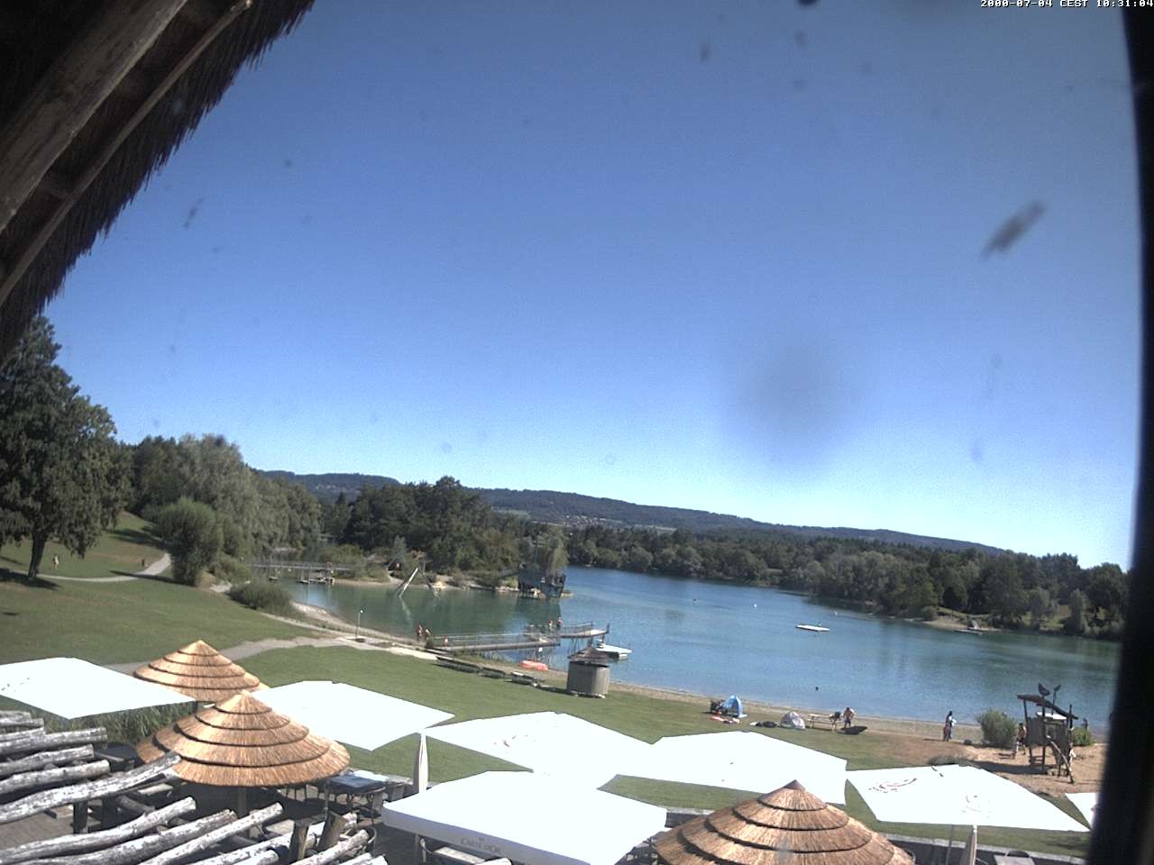 Archiv Foto Webcam Schlosssee Salem - Robinsoninsel