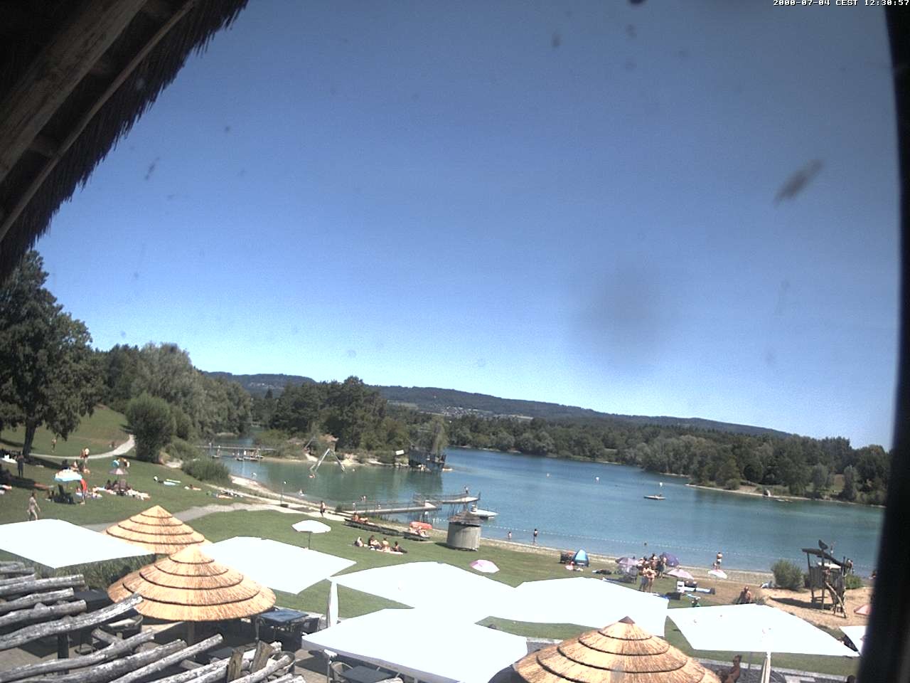 Archiv Foto Webcam Schlosssee Salem - Robinsoninsel