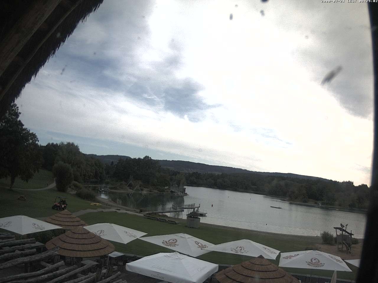 Archiv Foto Webcam Schlosssee Salem - Robinsoninsel