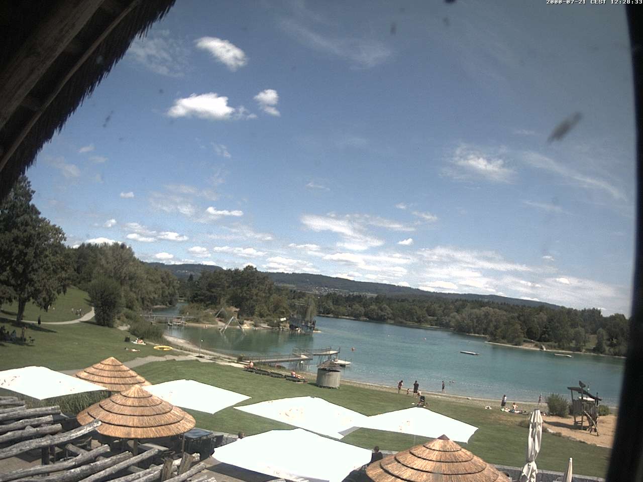Archiv Foto Webcam Schlosssee Salem - Robinsoninsel