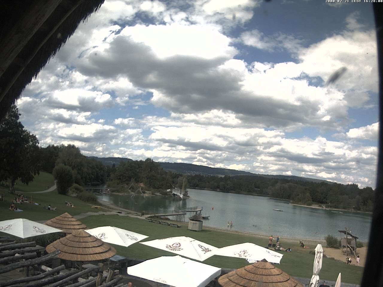 Archiv Foto Webcam Schlosssee Salem - Robinsoninsel