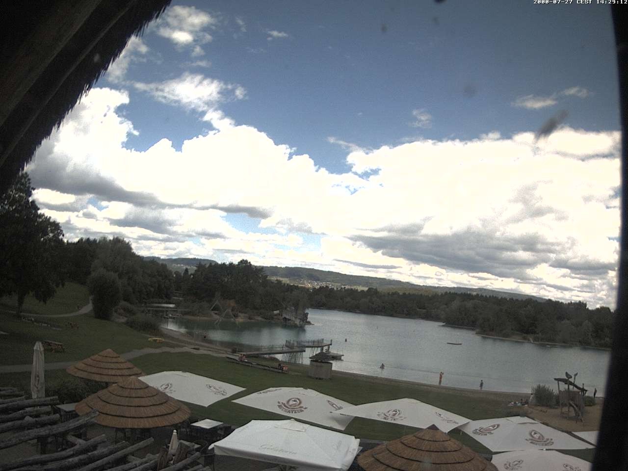 Archiv Foto Webcam Schlosssee Salem - Robinsoninsel