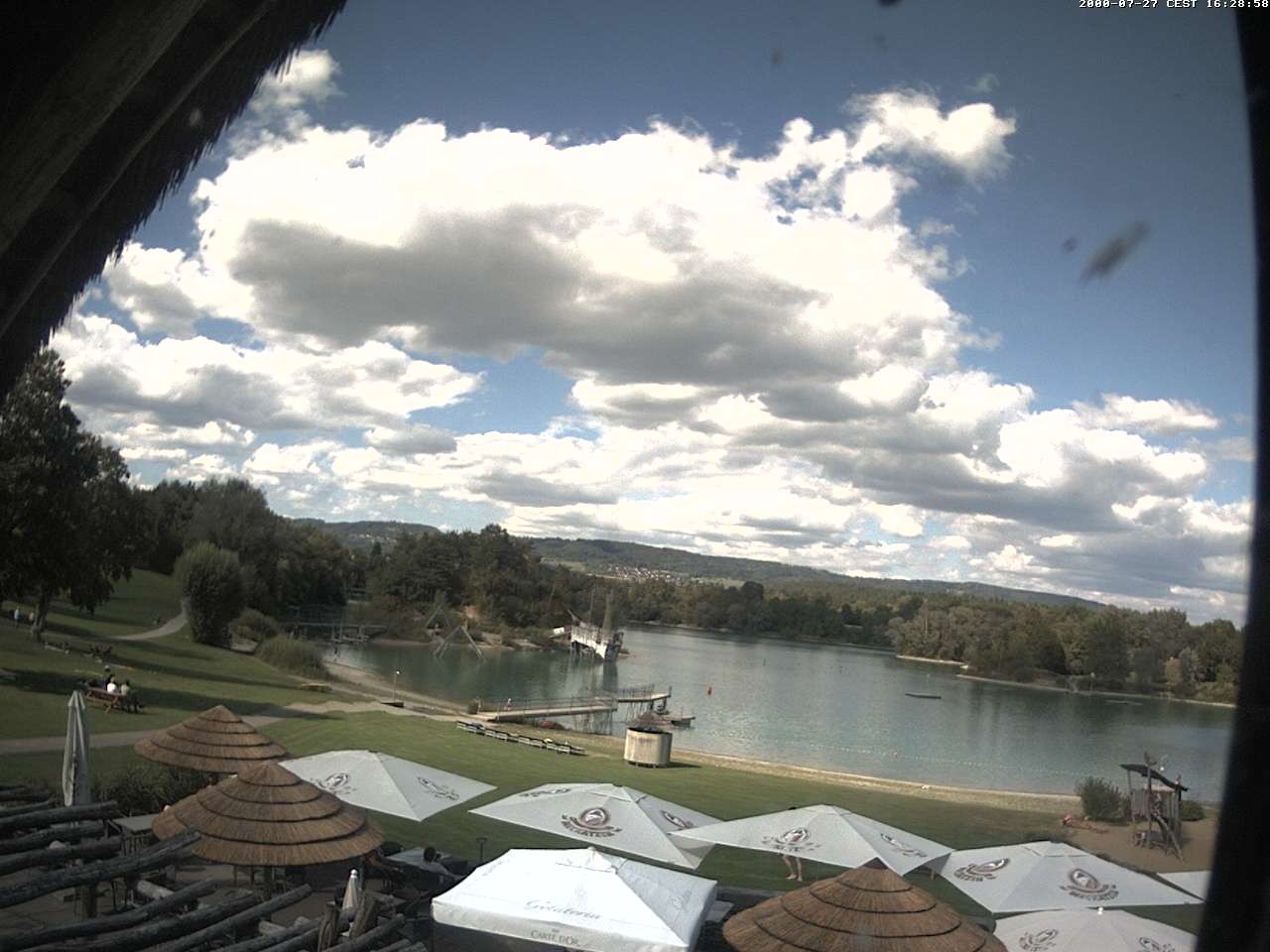 Archiv Foto Webcam Schlosssee Salem - Robinsoninsel