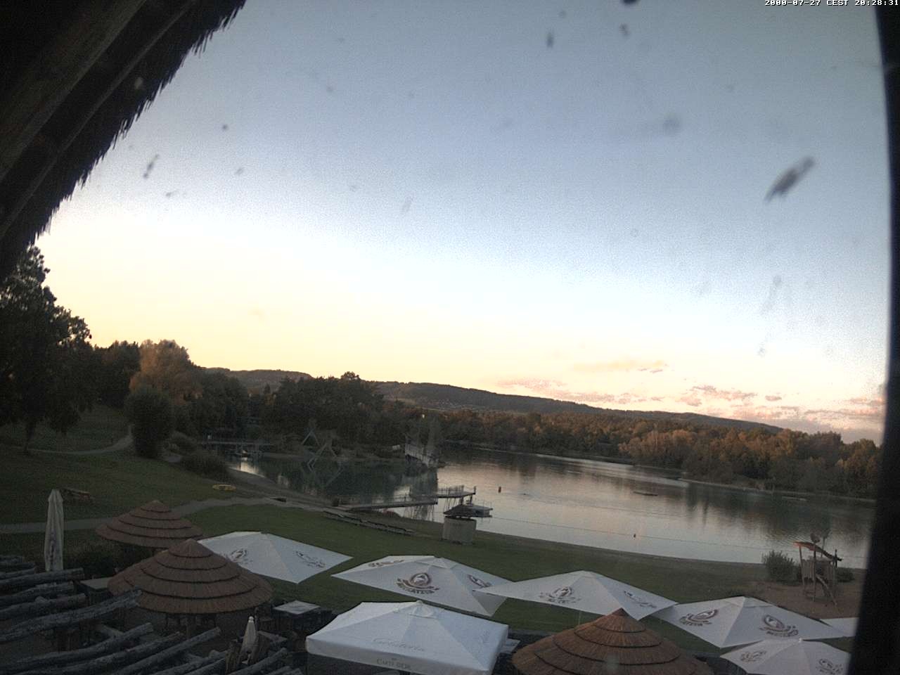 Archiv Foto Webcam Schlosssee Salem - Robinsoninsel