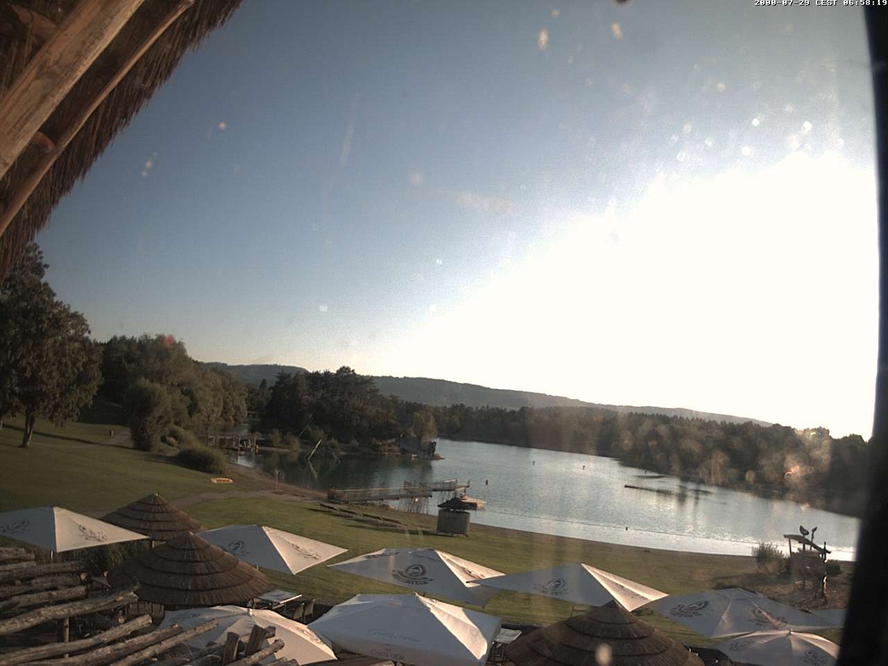 Archiv Foto Webcam Schlosssee Salem - Robinsoninsel
