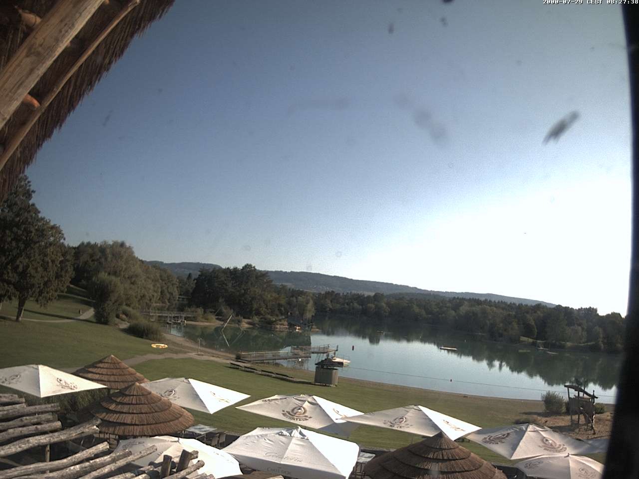 Archiv Foto Webcam Schlosssee Salem - Robinsoninsel