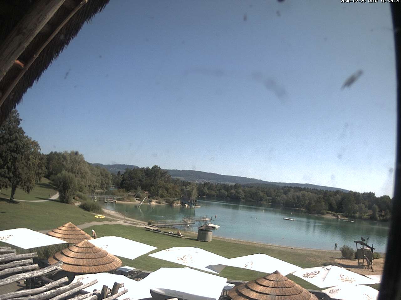 Archiv Foto Webcam Schlosssee Salem - Robinsoninsel