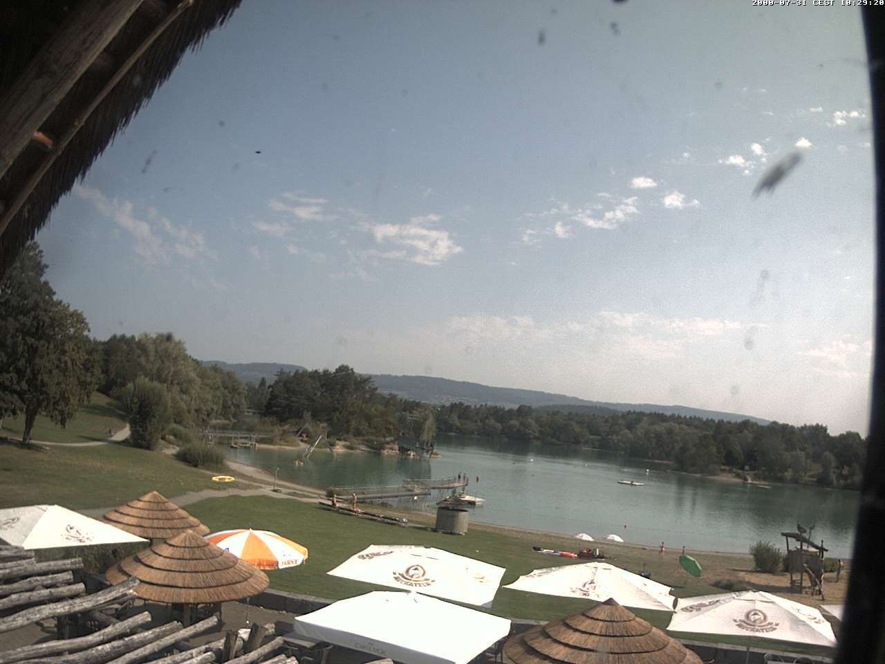 Archiv Foto Webcam Schlosssee Salem - Robinsoninsel