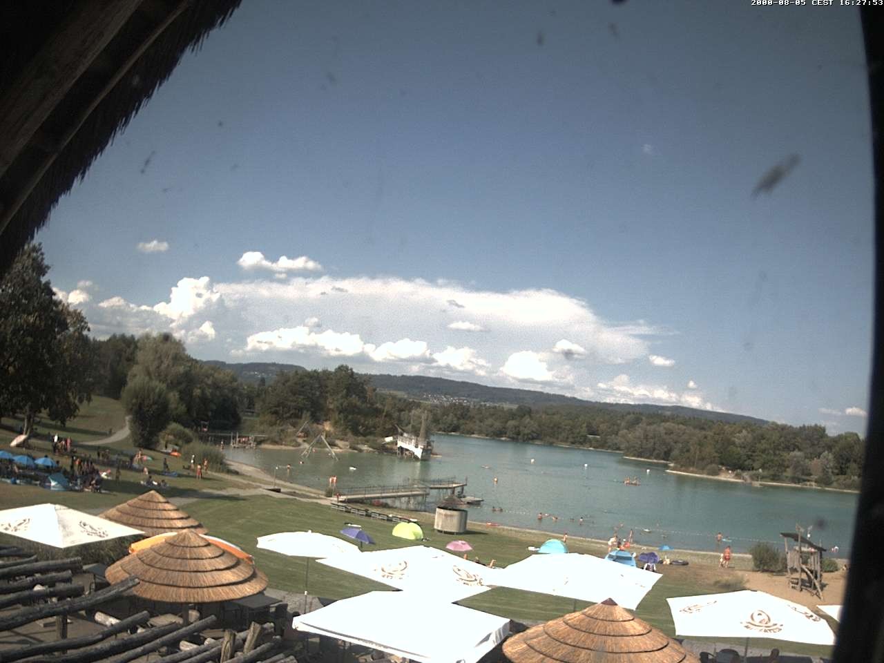 Archiv Foto Webcam Schlosssee Salem - Robinsoninsel
