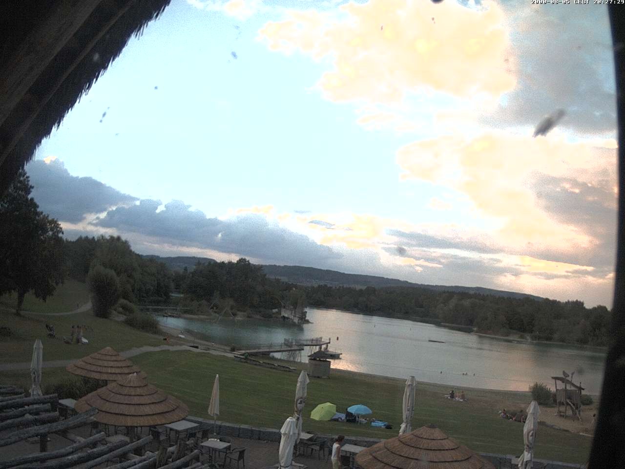 Archiv Foto Webcam Schlosssee Salem - Robinsoninsel