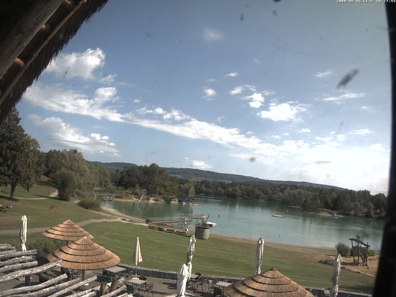 Archiv Foto Webcam Schlosssee Salem - Robinsoninsel