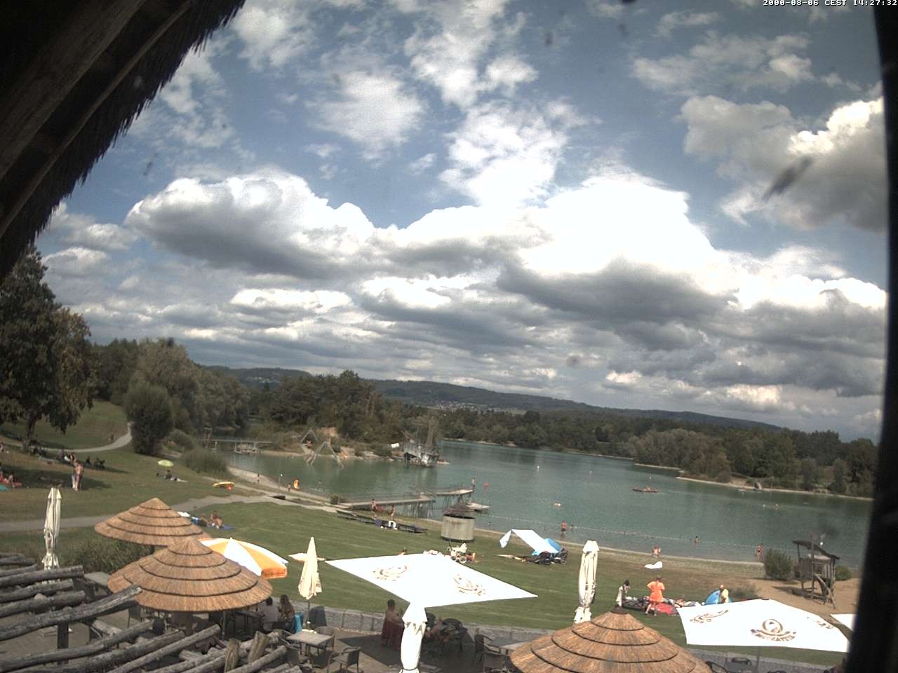 Archiv Foto Webcam Schlosssee Salem - Robinsoninsel