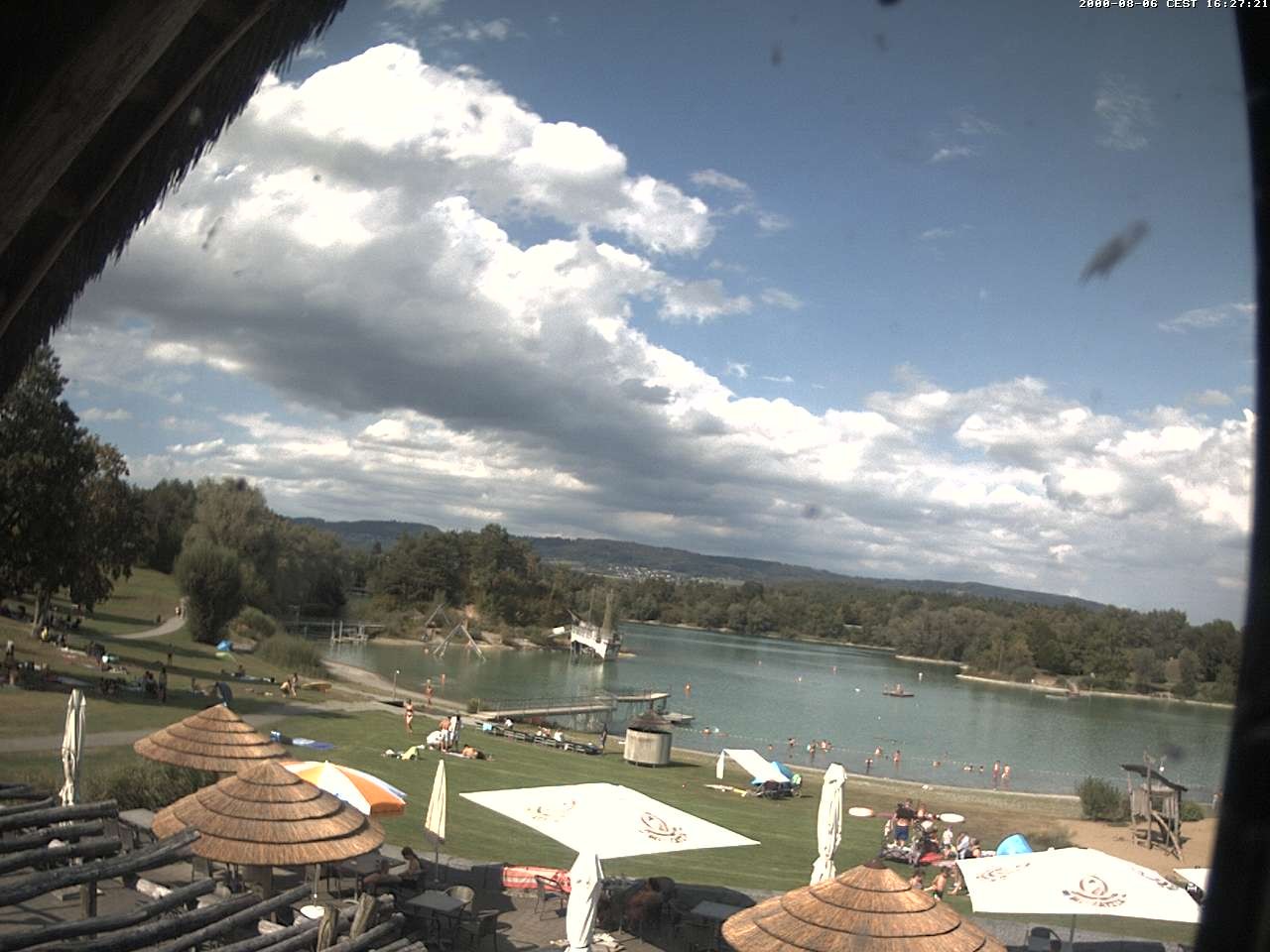 Archiv Foto Webcam Schlosssee Salem - Robinsoninsel