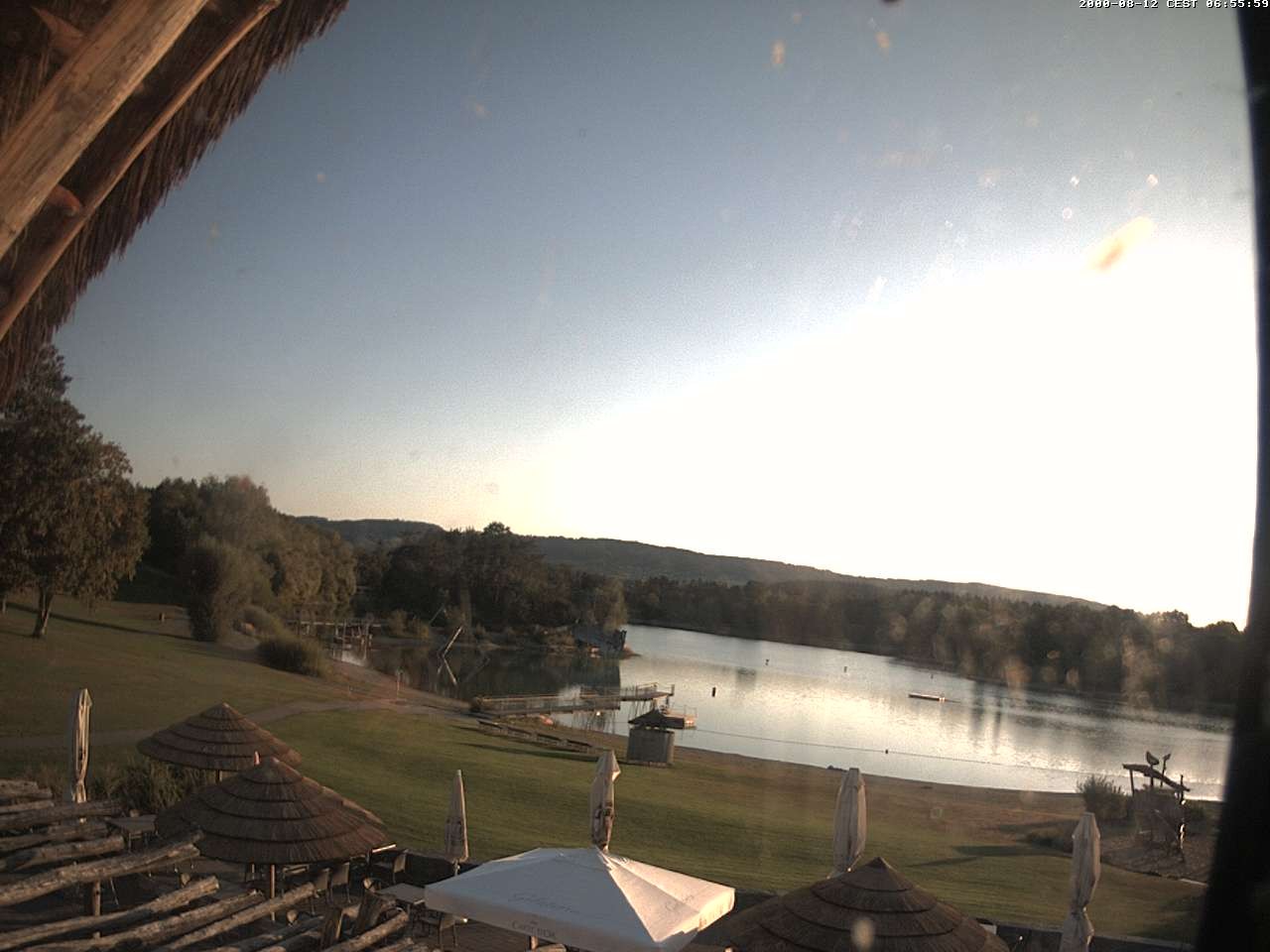 Archiv Foto Webcam Schlosssee Salem - Robinsoninsel